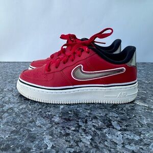 Nike AF1 Air Force 1 LV8 ‘07 Sport ‘Bulls’ Shoes Size 5Y  AR0734-800.